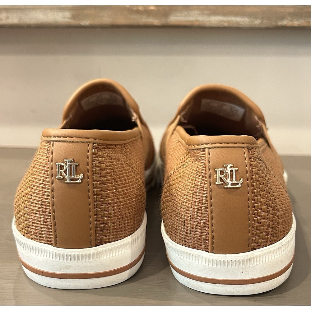 NEW Lauren Ralph Lauren Women's "Jinny" Slip-On Sneakers Size 7.5 - Picture 7 of 9